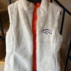 Denver Bronco reversable vest